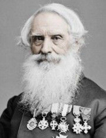 Samuel Morse patents his telegraph.