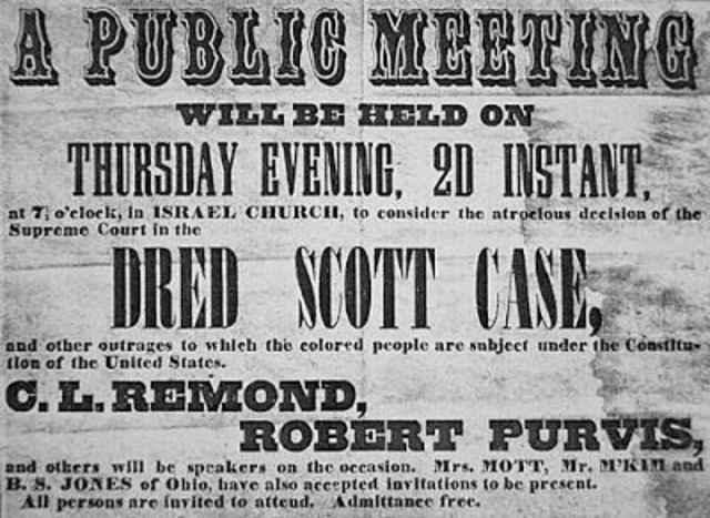 Dred Scott V Sanford
