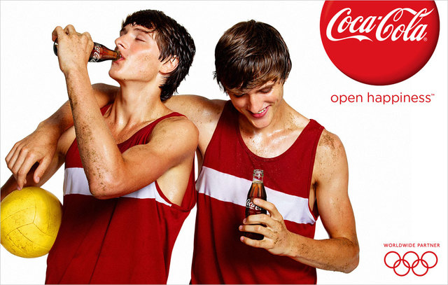 Кока-Кола стала представитеем олимпийских игр