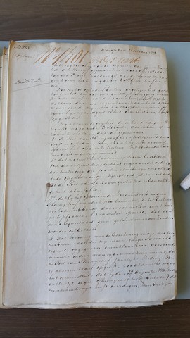 Burgemeester aan Gouverneur