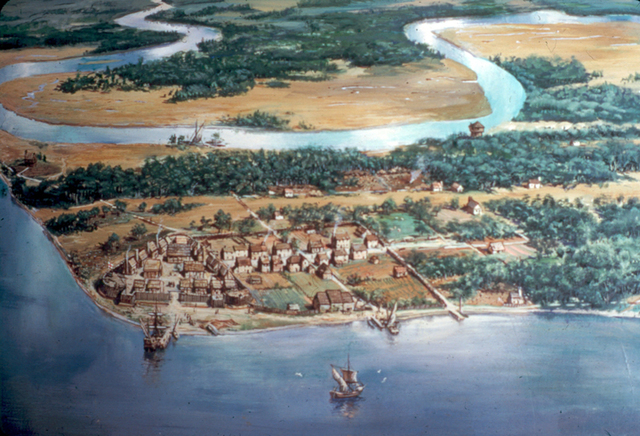Jamestown settled