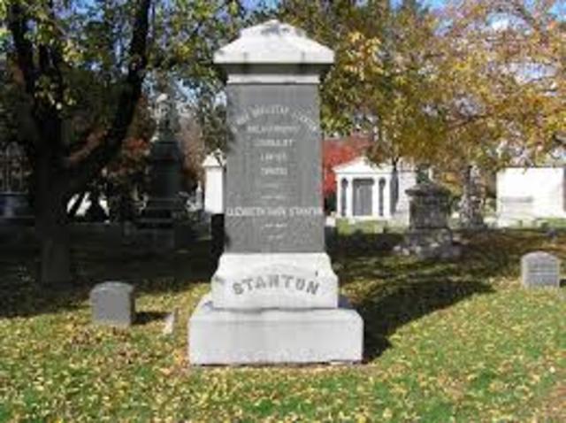 Grave of Elizabeth Cady Stanton