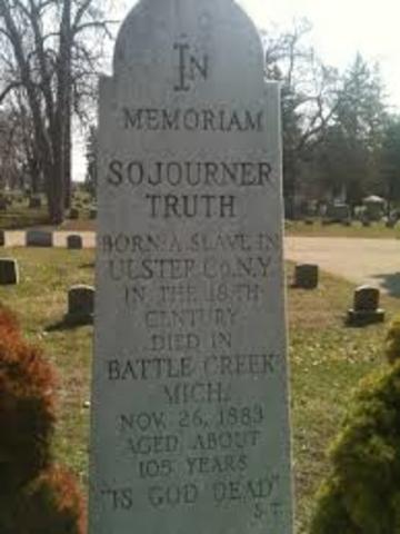 Grave of Sojourner Truth