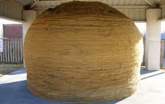 Largest Ball of Twine