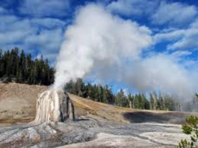 Yellowstone Geyser