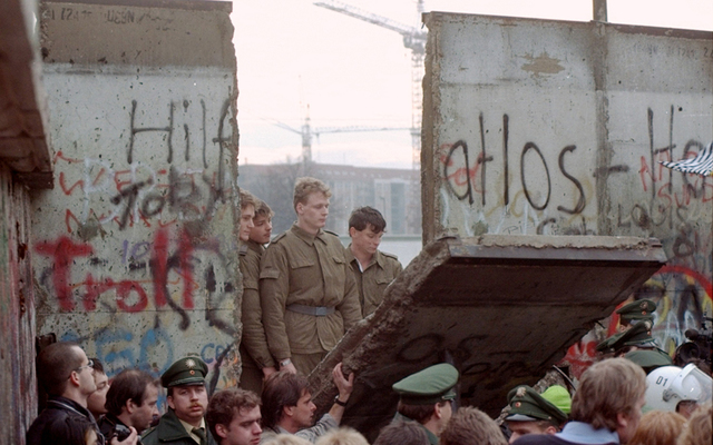 Berlin Wall Falls