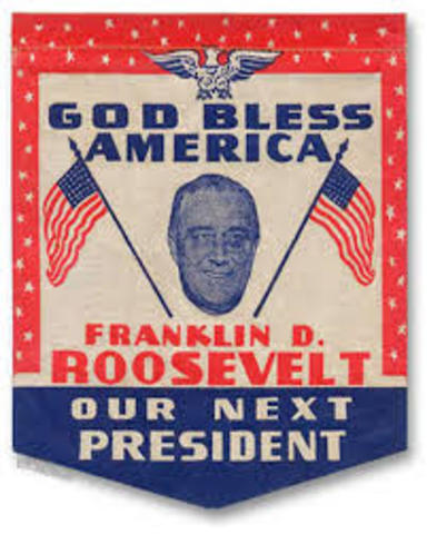 FDR elected president