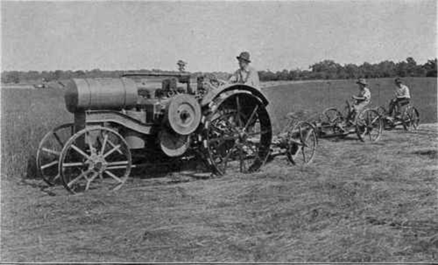 first mowing machine