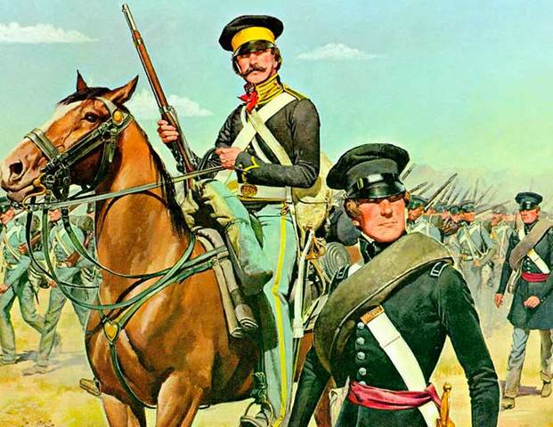 The Mexican and American War