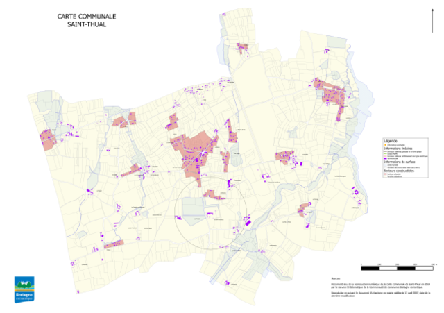 Livraison des 3 cartes communales pour impression