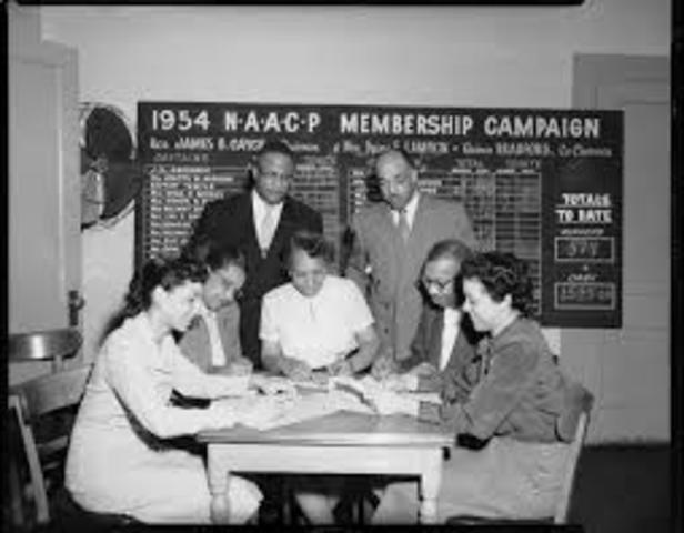 Un miembre del NAACP