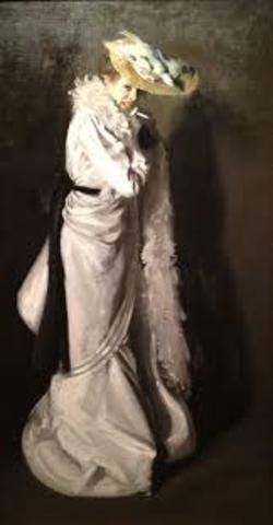 Alfred Henry Maurer paints "Jeanne" (c. 1904)