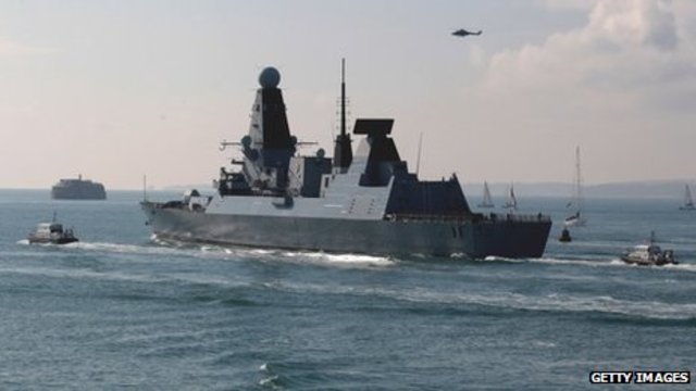 British Task Force Sails