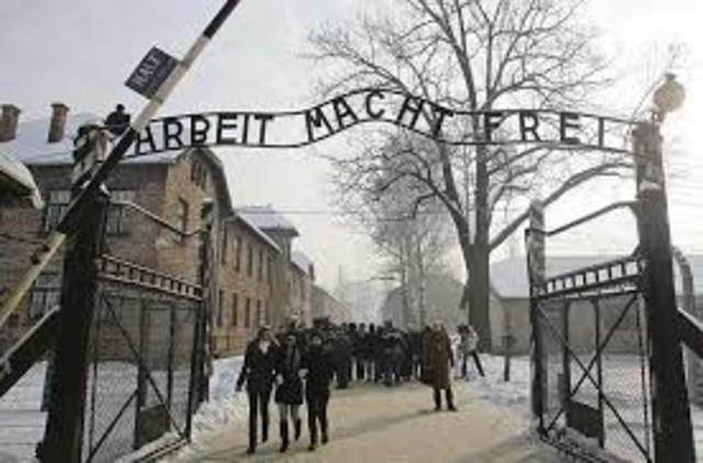 Auschwitz liberated by allied forces