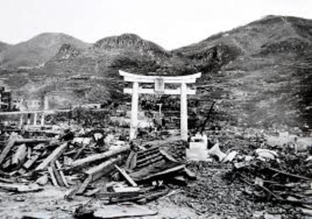 Atomic Bomb on Nagasaki