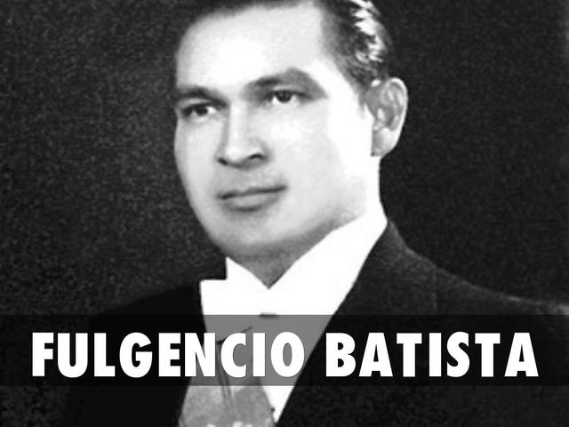 Flugencio Batista is thrown into office