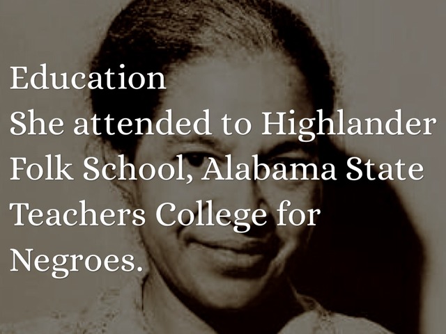 Attends Alabama State College