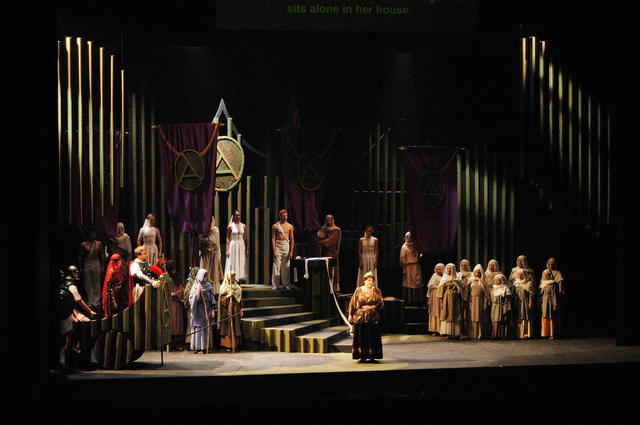 Zeus sends message to agamenmon