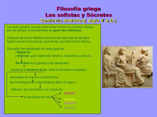 Socrates y los sofistas