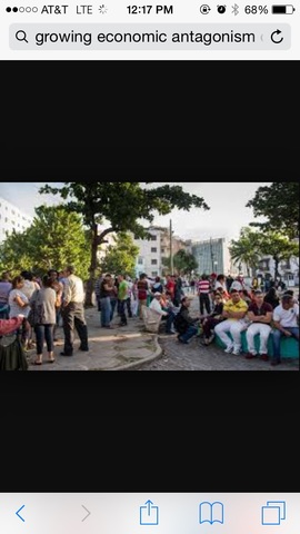 Growing economic antagonisms