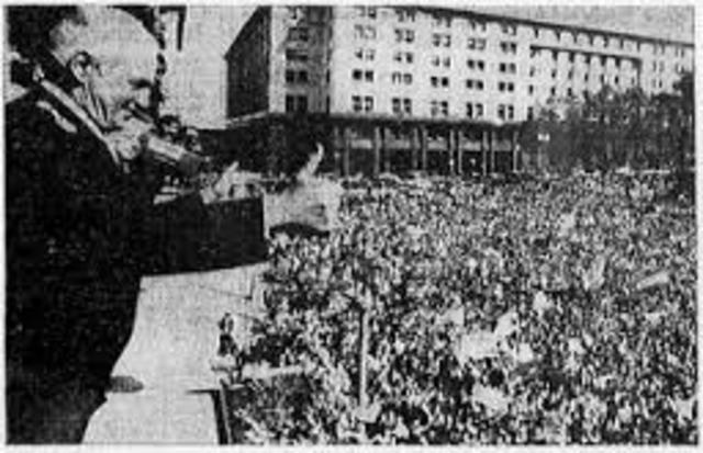 President Galtieri Resigns