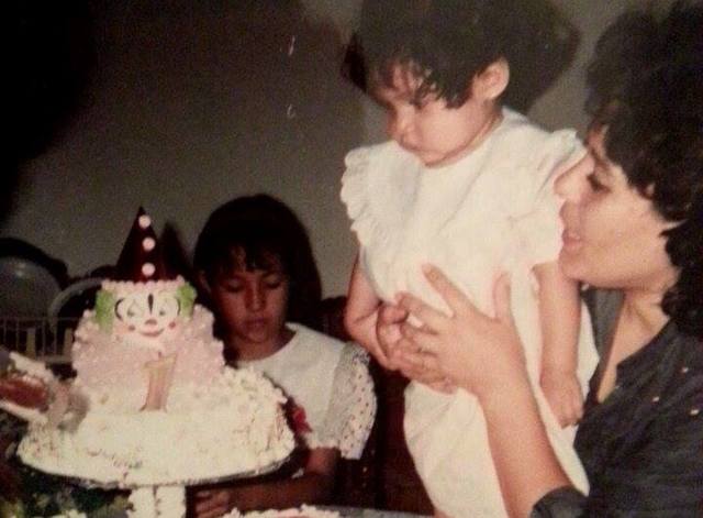 My first birthday party
