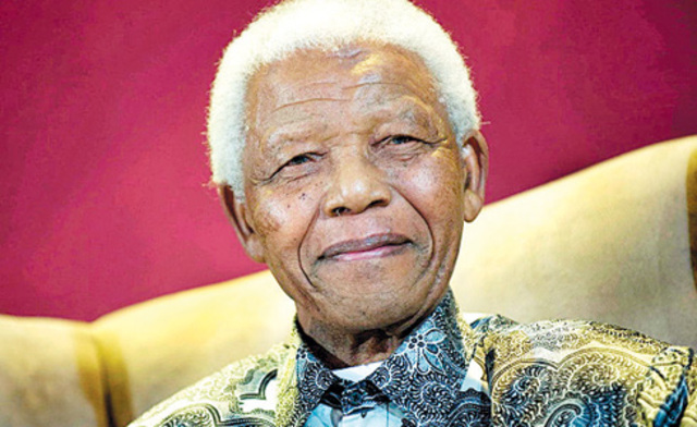 נלסון מנדלה נולד