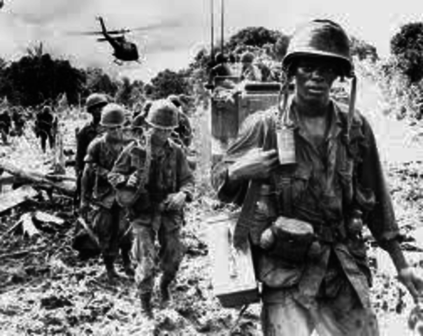 US gets involved in Vietnam