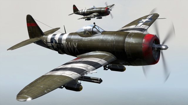 3,000th Evansville P-47 completed