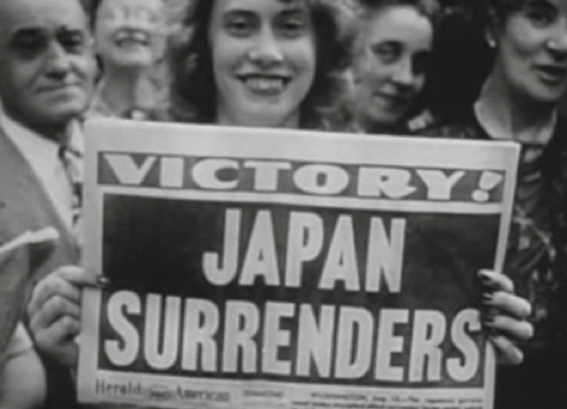 Japan surrenders