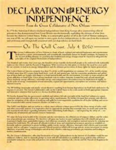 Declaration of Independence