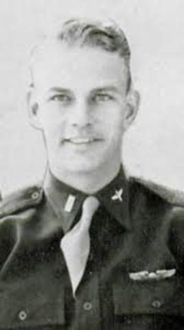 Lt.Herbert Fields,a brave man, is first to fly his P--47 carring bomb,it worked just fine