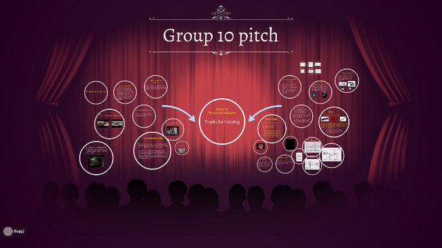 Pitching our idea for The Juvenile Massacre