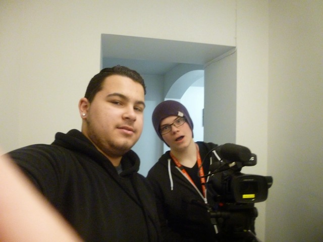 Second day of shooting