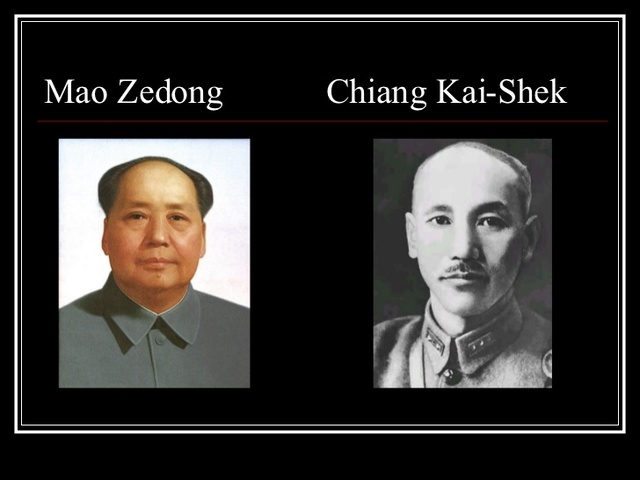 Chinese Civil War (between Jiang Jieshi and Mao Zedong)