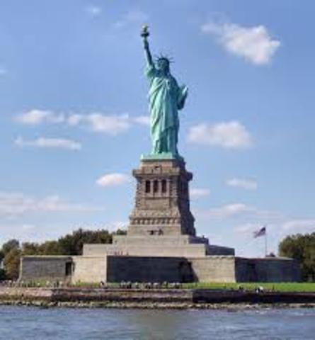 Statue of Liberty Declared a National Monument