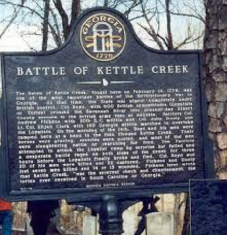 elijah clarke/ kettle creek