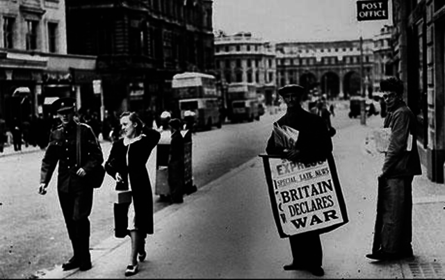 Britian and France declare war