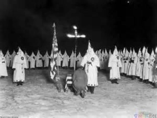 ku klux klan formed