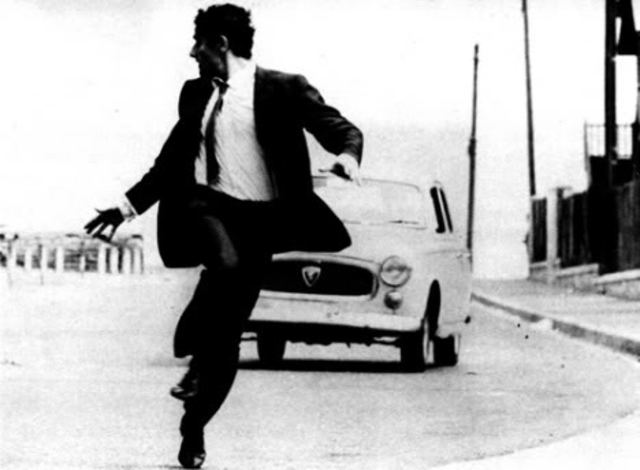 Montag Runs From The Police