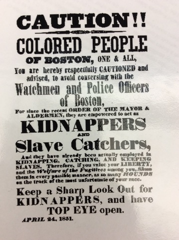 Fugitive slave law act