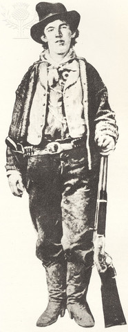 Billy the Kid escapes from jail