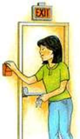 His wife pulls the alarm on him