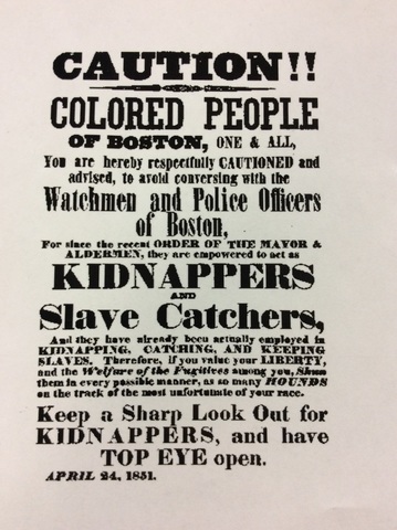 Fugitive slave act
