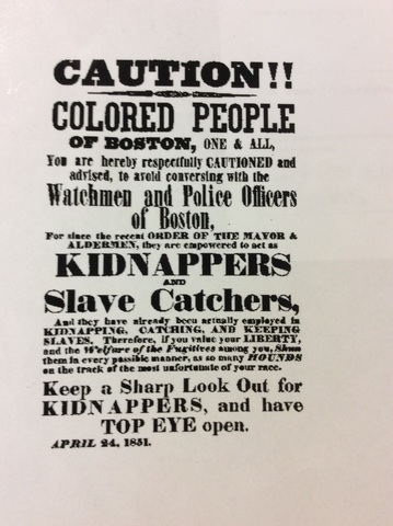 Fugitive slave law