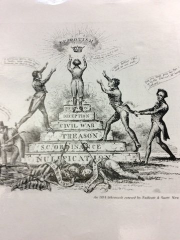 The nullification crisis March 11 1832