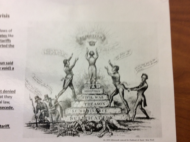 The nullification crisis