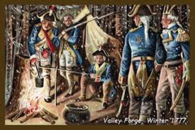 valley forge winter