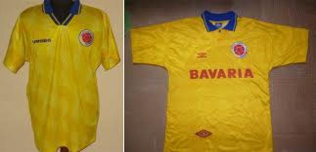 camiseta seleccion colombia 1993