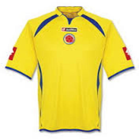 camiseta seleccion colombia 2010